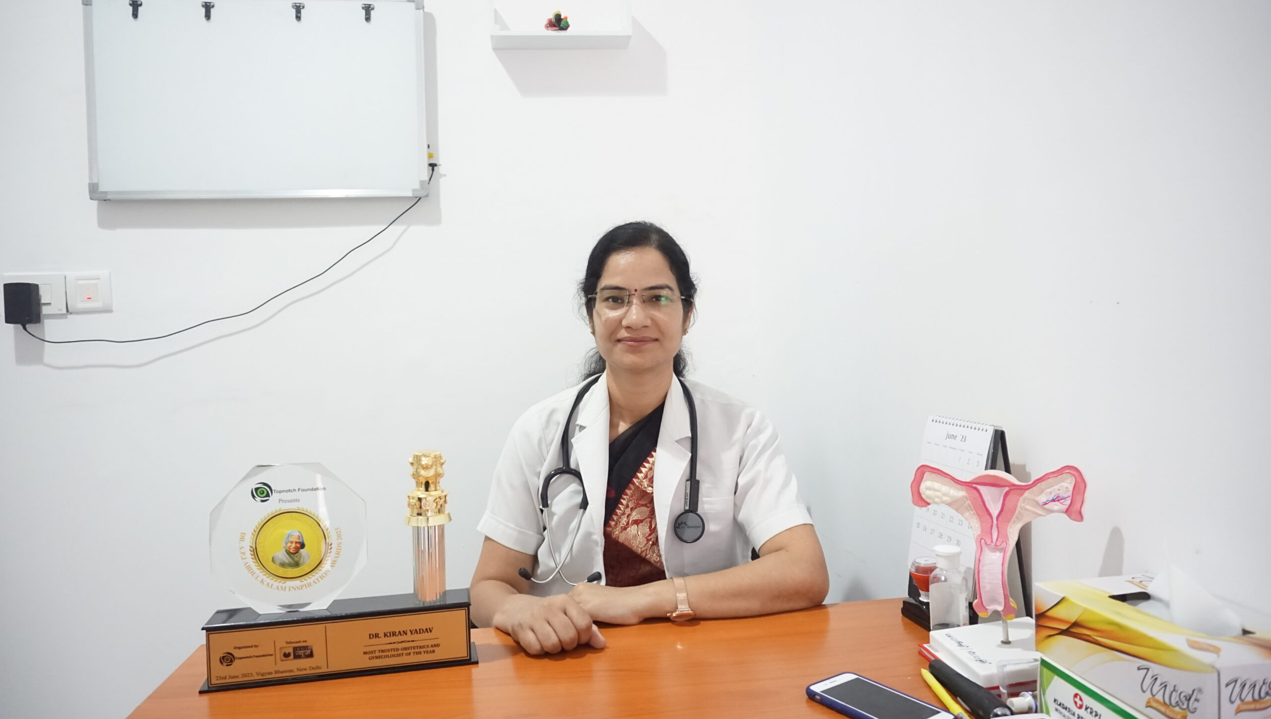 Dr Kiran Yadav at Arogyam Care clinic OPD